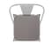 Flash Furniture 30" White Metal Counter Stool-Gray Poly Seat CH-31320-30GB-WH-PL2G-GG - alternate 2